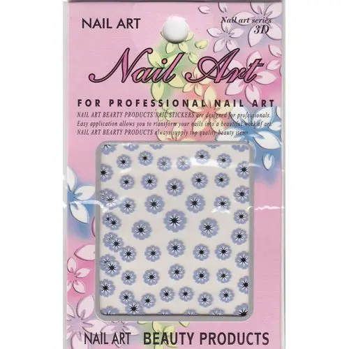 Fialová samolepka - 3D květ s vlnitým okrajem