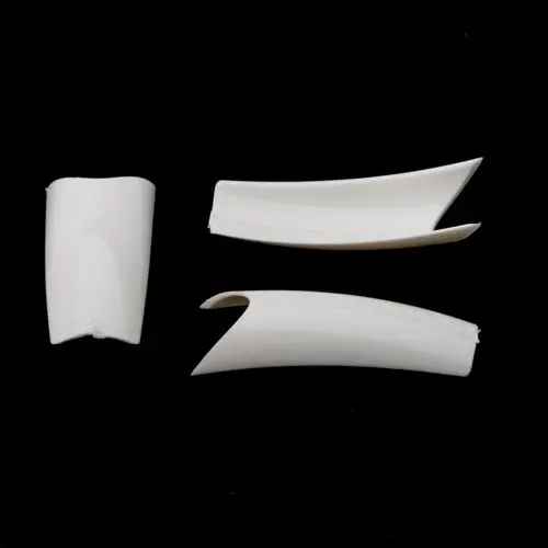 Umělé nehty bílé, č.5 - Ultra Deep Smile, French White, 50ks