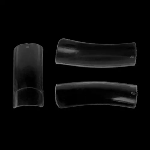 Euro 3200 Clear, č.4 - nehtové tipy Inginails, 50ks v sáčku