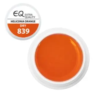 Extra Quality UV gel 5g – 839 Dry - Heliconia Orange