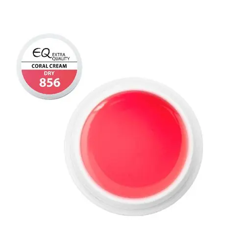 Extra Quality UV gel, bez výpotku - 856 – Coral Cream 5g