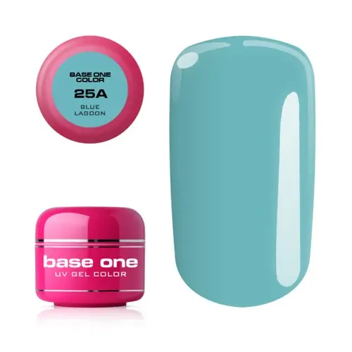 Gel Silcare Base One Color - Blue Lagoon 25A, 5g