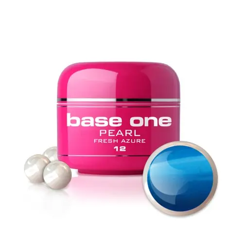 Gel Silcare Base One Pearl - Fresh Azure 12, 5 g