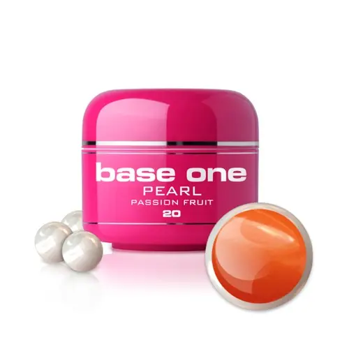 Gel Silcare Base One Pearl - Passion Fruit 20, 5 g