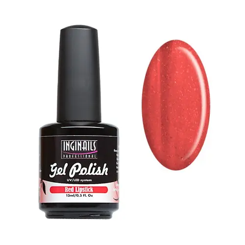 UV gel lak Inginails Professional 15ml - Red Lipstick