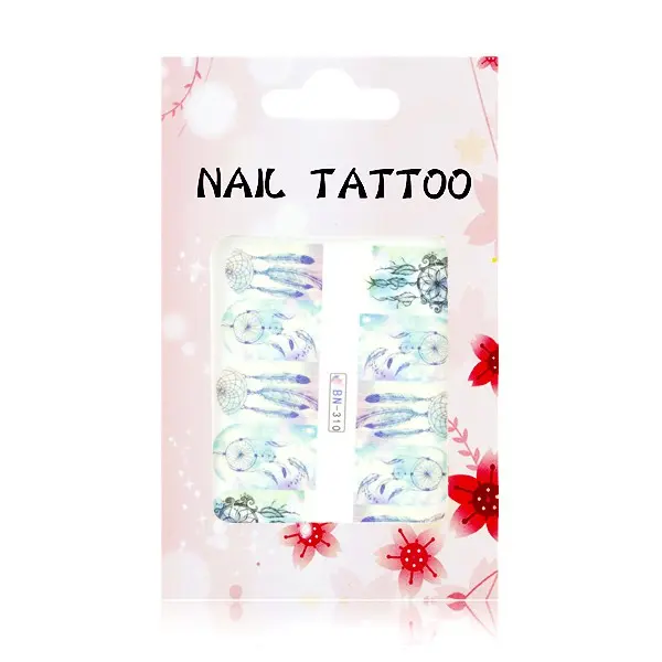 Luxusní vodolepky na nehty – Lapače snů – BN310