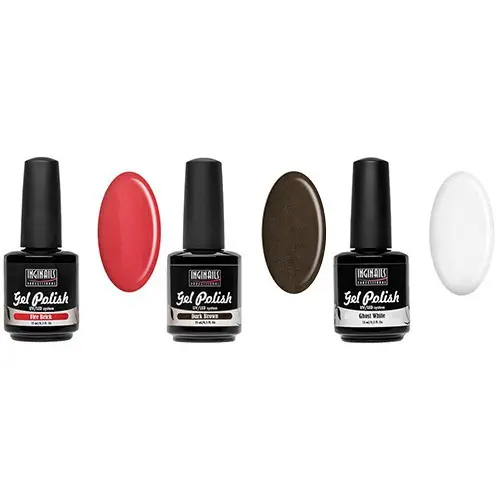 UV gel lak – sada 3ks - klasik