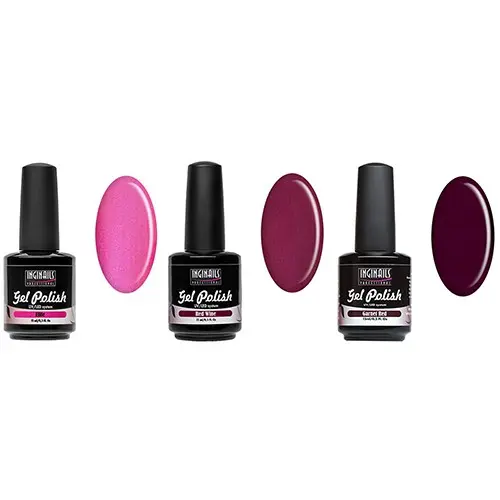 UV gel lak – sada 3 ks - perleťová