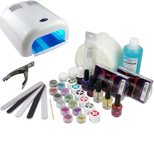 Gélová sada veľká- 1-fázový systém, 36W biela UV lampa