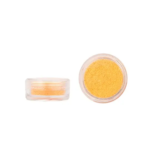 Glitrový ozdobný prášek - světle oranžový