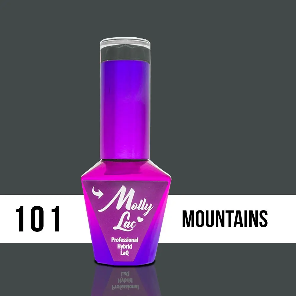 MOLLY LAC UV/LED gel lak Pure Nature - Mountains 101, 10 ml