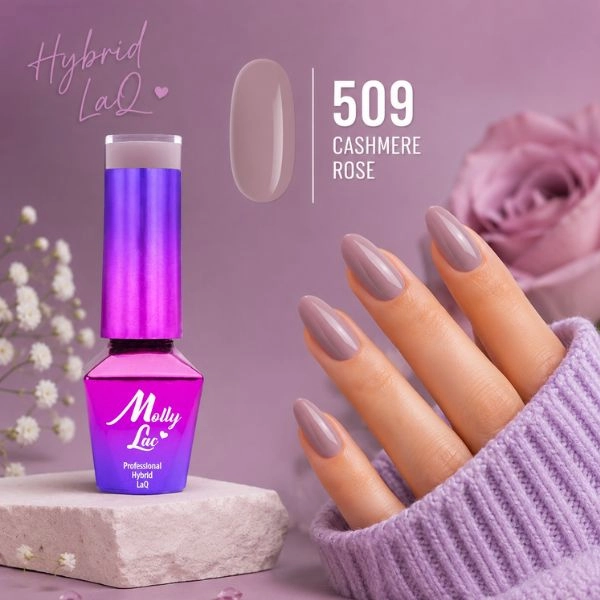 MOLLY LAC UV/LED gel lak Delicate Women - Pleasant To The Touch 63, 5 ml