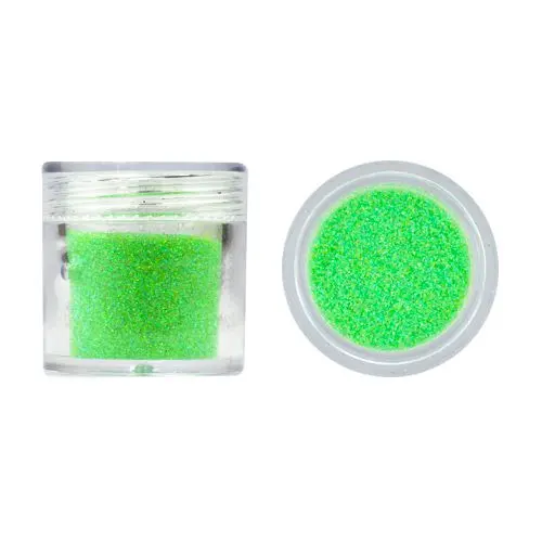 Ozdobný prášek - jablkově zelený, 10g