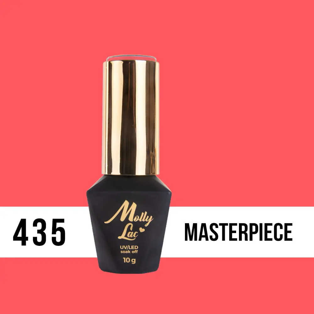 Gel lak, UV/LED Molly Lac - Masterpiece 435, 10ml