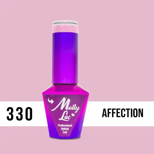 MOLLY LAC UV/LED gel lak Fancy Fashion - Affection 330, 10ml