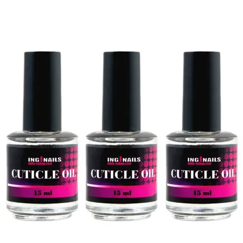 Cuticle Oil TEATREE 15ml - olej na nehtovou kůžičku Inginails, 3ks