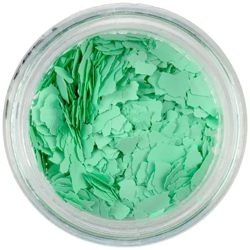 Nepravidelné tvary - světle zelené