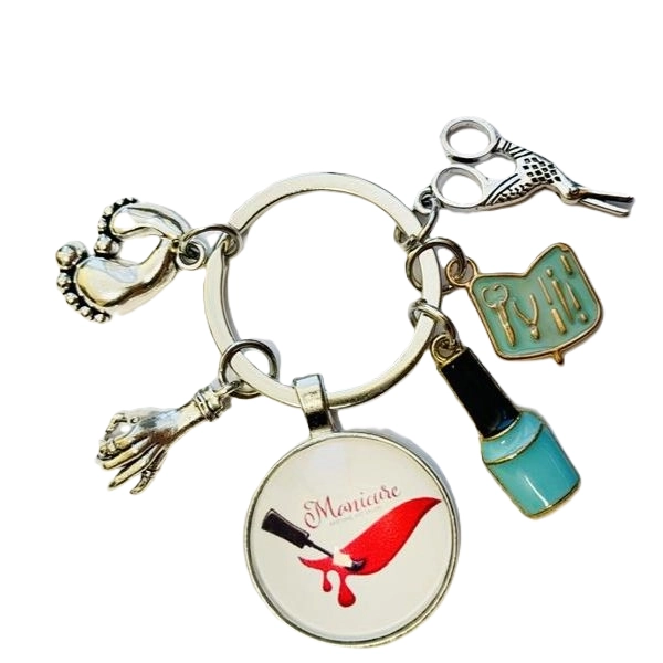 Přívěsek na klíče - Manicure