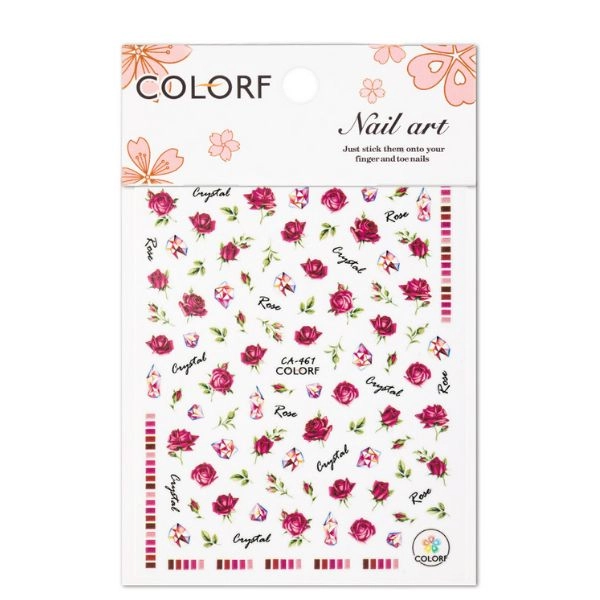 Nálepky na nehty - Rose CA-461