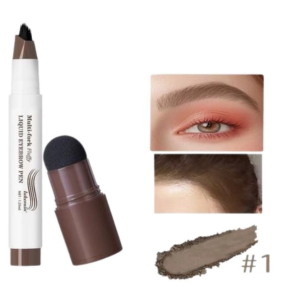 Multifunkční pero na obočí a vlasy - Multi-fork Tip Fine Sketch, č.3