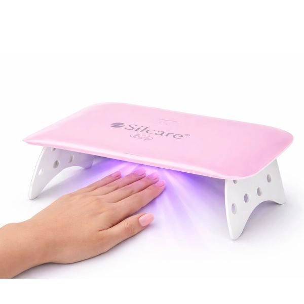 UV/LED lampa Mini 3 Plus 24W, růžová