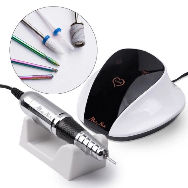 Molly Nails bruska na nehty M18, 68W - bílá