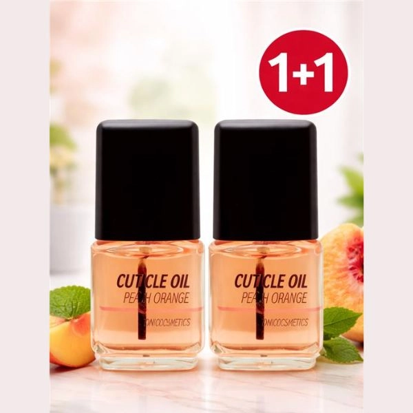 Cuticle oil - Peach orange k regeneraci nehtové kůžičky 12ml - AKCE 1+1 ZDARMA