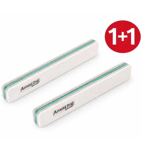 Pilník profi Sponge Jumbo Zebra - zelený střed, 100/180 - AKCE 1+1 ZDARMA