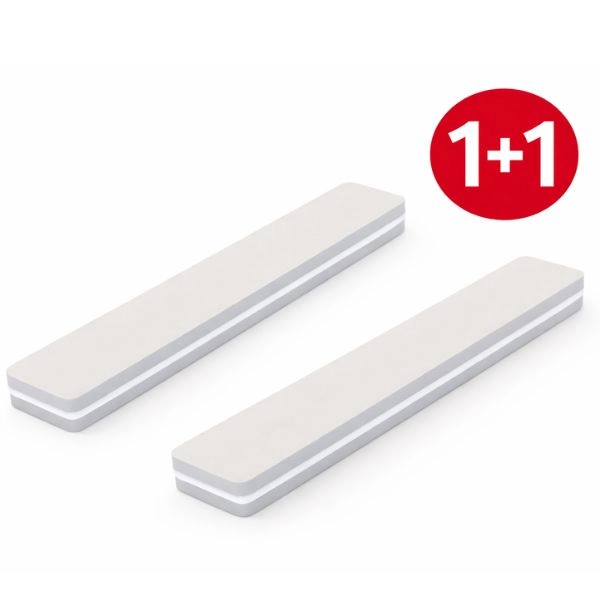 Inginails Pěnový pilník na nehty, šedý 150/180 - AKCE 1+1 ZDARMA