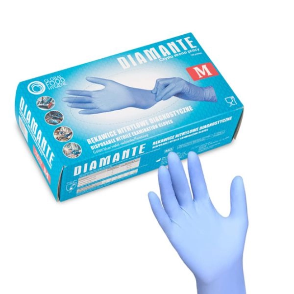 100 ks, kaučukové nepudrované rukavice – velikost M