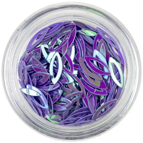 Obrysy očí- světle fialové