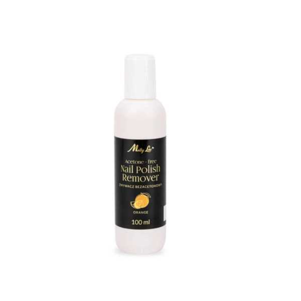 MollyLac Odlakovač na nehty bez acetonu – Orange, 100 ml