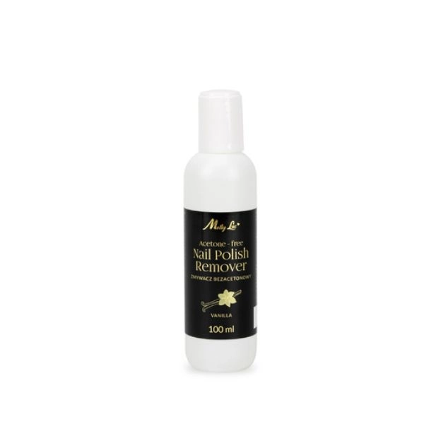 MollyLac Odlakovač na nehty bez acetonu – Vanilla, 100 ml