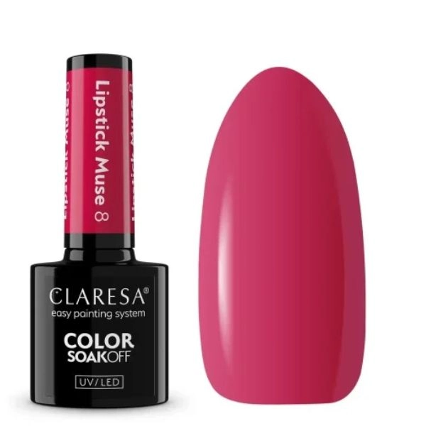 Claresa UV/LED Color Soak Off - Lipstick Muse 9, 5g