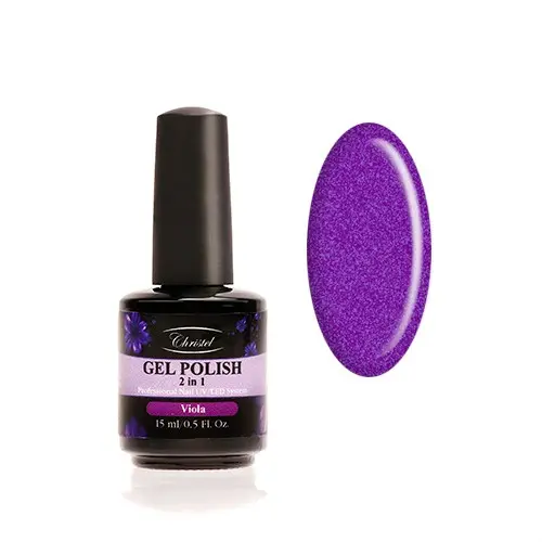 Christel Viola 15ml - Gel Polish 2in1