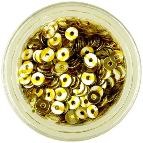 Flitry, CD - stříbrné se zlatými proužky