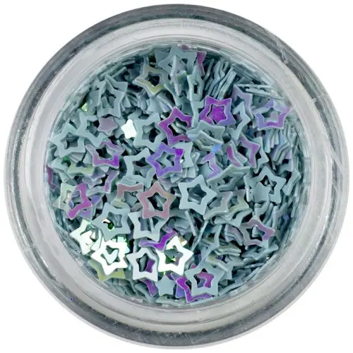 Ozdoba na nehty - šedá