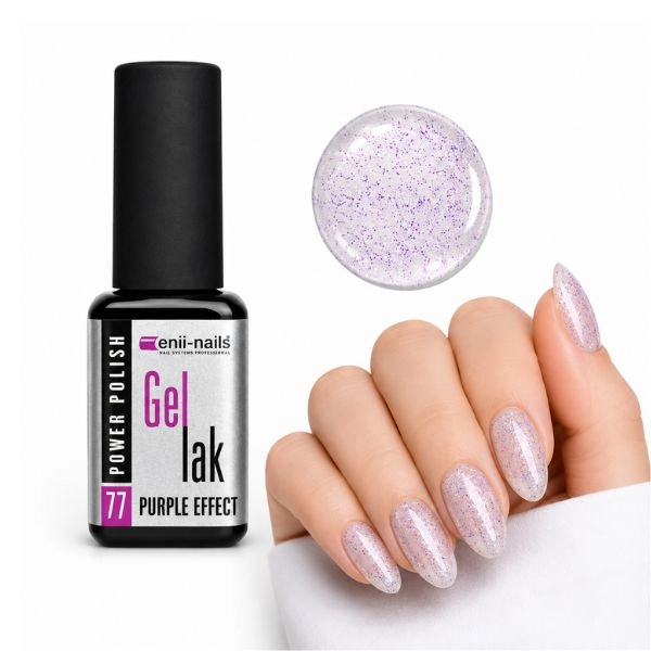 ENII Gelový lak 11ml - Purple Effect 77