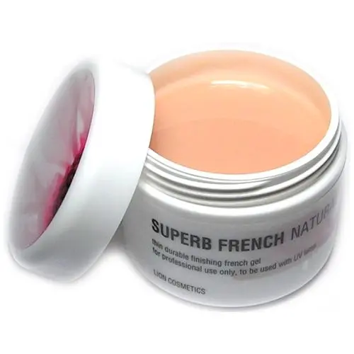 Modelovací UV gel Lion Cosmetics - Superb French Natural gel 40ml