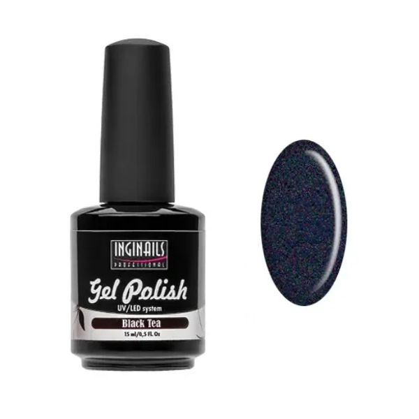 UV gélový lak Inginails Professional 15ml - Black Tea