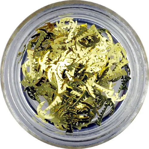 Kovové ozdoby na nehty - palmy