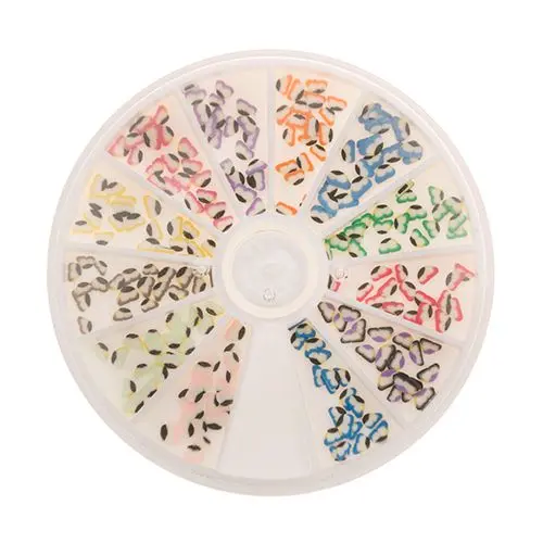 Nail art fimo zdobení - motýli