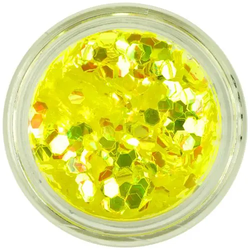 Flitry - šestihrany aquaelements, žluté