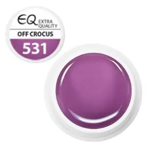 531 Off Crocus - barevný UV gel 5g