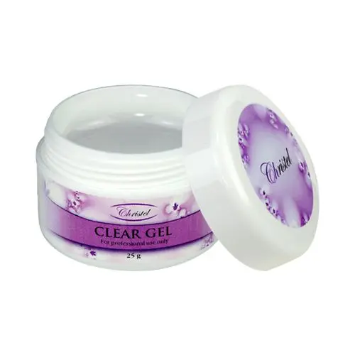 UV gel na nehty Christel - Clear gel, 25 g