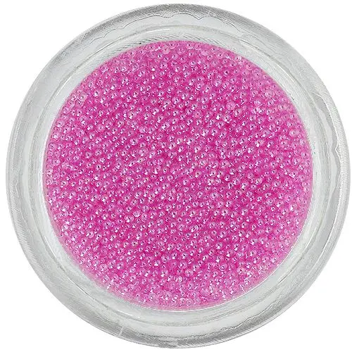 Světlerůžové perly na nehty, 0,5 mm