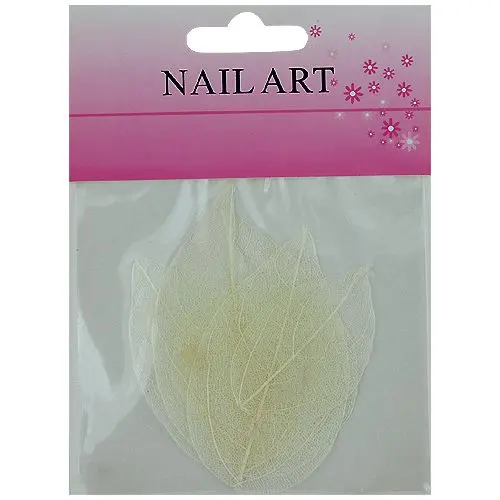 Bílé sušené lístky