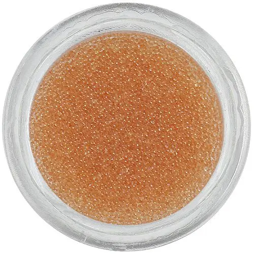 Nail art ozdoby – světlehnědé perly 0,5 mm