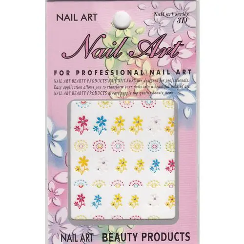 Květy - 3D samolepky